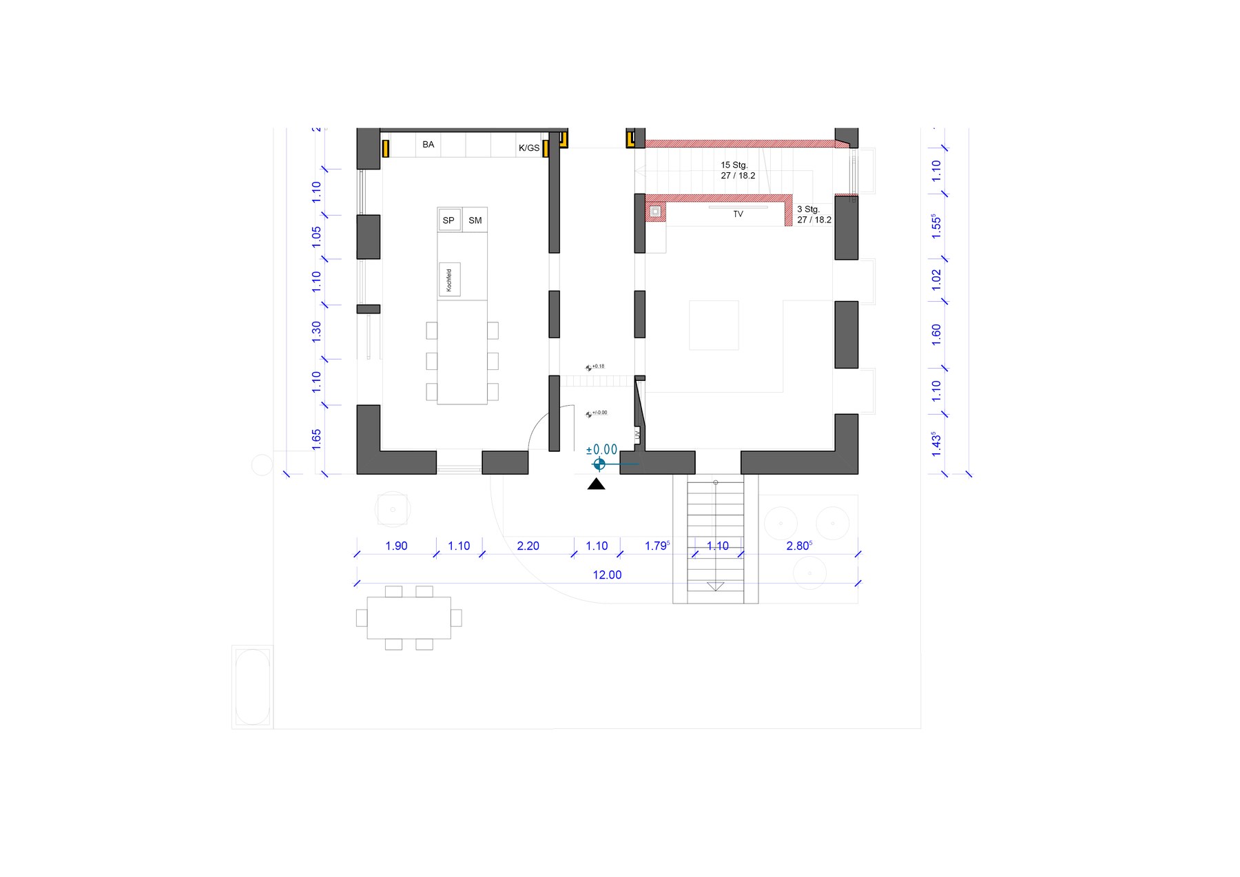 Haus 2 Erdgeschoss